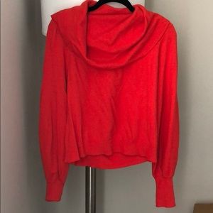 Something Navy x TB Off Shoulder Sweater